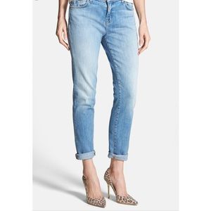 J BRAND ‘Jake’ Skinny Boyfriend Jeans light blue